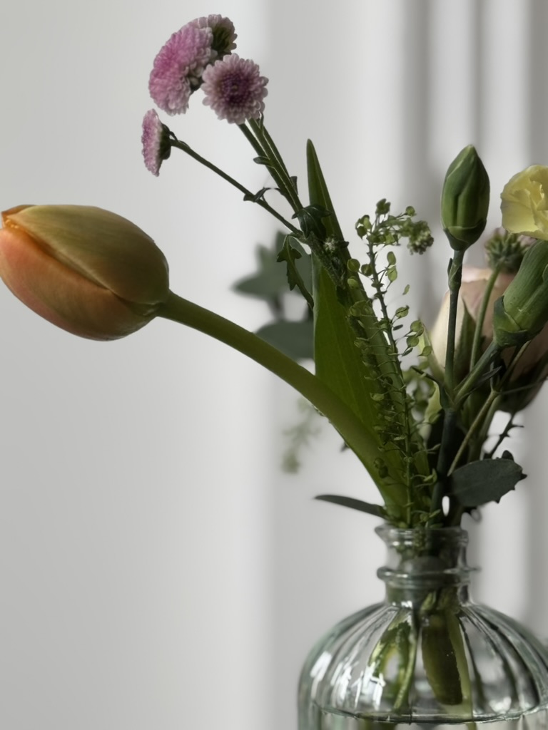 Close-up of a Fleurish Chicago floral arrangement